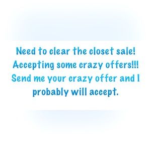 Insane sale!  Will accept crazy offers this week only!